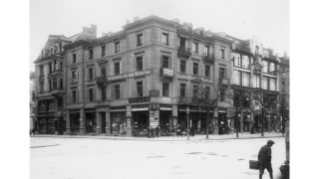 1910, Warenhaus Brann an der Bahnhofstrasse 75